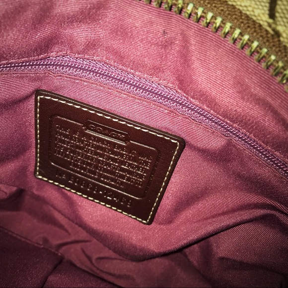 Authentic Brown Coach Bag - Picture 5 of 6
